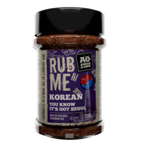 Korean rub angus and oink